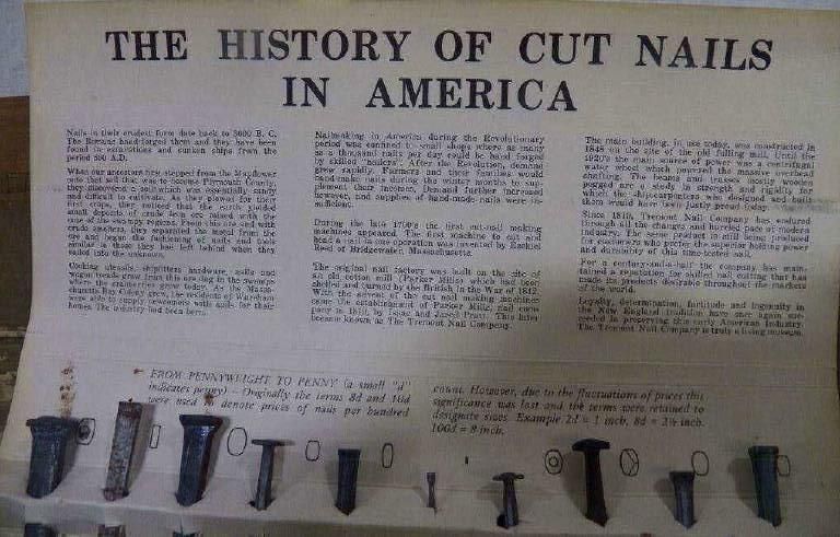 The History of Cut Nails in America