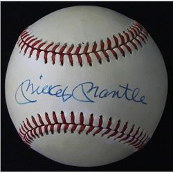 Mickey Mantle Signed OAL Baseball (JSA LOA)