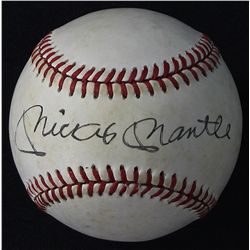 Mickey Mantle Signed OAL Baseball (JSA LOA)