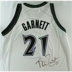 Kevin Garnett Signed Timberwolves Jersey (JSA COA)