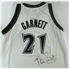 Image 1 : Kevin Garnett Signed Timberwolves Jersey (JSA COA)
