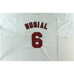 Stan Musial Signed Cardinals Jersey (Musial COA)