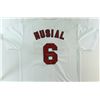Image 1 : Stan Musial Signed Cardinals Jersey (Musial COA)