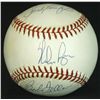 Image 1 : Sandy Koufax, Bob Feller & Nolan Ryan Signed OAL Baseball (JSA ALOA)
