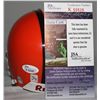 Image 2 : Jim Brown Signed Browns Mini-Helmet (JSA COA)