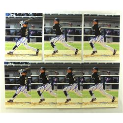 Lot of (7) Chris Getz Signed White Sox 8x10 Photos (PA LOA)