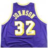 Image 1 : Magic Johnson Signed Lakers Jersey (PSA COA)