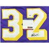 Image 2 : Magic Johnson Signed Lakers Jersey (PSA COA)