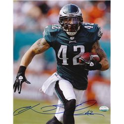 Kurt Coleman Signed Eagles 8x10 Photo (SI COA)