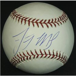 Lastings Milledge Signed OML Baseball (Triple Crown COA)