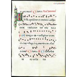 [ANTIPHONAL LEAF]...