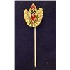 Image 1 : NAZI GERMAN HITLER YOUTH HONOR 1941 ENAMELED STICK PIN