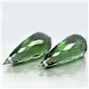 Image 1 : PAIR OF 40.68 CTS OF GREEN URUGUAY AMETHYST