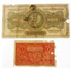 Image 2 : LOT OF 2 GERMAN HOLOCAUST GHETTO PAPER MONEY