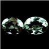 Image 1 : PAIR OF 3.56 CTS GREEN URUGUAY AMETHYSTS