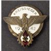 Image 1 : NAZI GERMAN KREISSIENGER 1942 ENAMELED BADGE