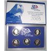 Image 1 : 2005-S 50 STATE QUARTERS PROOF SET ISSUE PRICE WAS $15.95 HAS *CA/MN/OR/KS/WV* QUARTERS IN SET.
