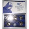 Image 1 : 2002-S 50 STATE QUARTERS PROOF SET ISSUE PRICE WAS $13.95 HAS *TN/OH/LA/IN/MS* QUARTERS IN SET.