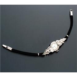 Lady's 14-Karat White Gold and Diamond Self-winding Cocktail Watch, Hamilton...