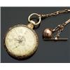 Image 1 : English 18-Karat Yellow Gold Open Face Pocketwatch, Stephen & Maurice Hart...
