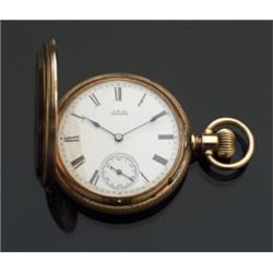 American 14-Karat Yellow Gold Lady's Pendant Watch, Waltham...