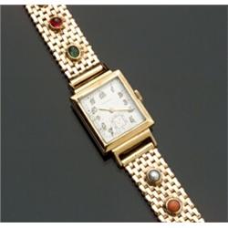 Swiss 14-Karat Yellow Gold Self-winding Wristwatch, Movado...