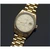 Image 1 : Gentleman's 18-Karat Yellow Gold and Diamond Automatic Wristwatch, Rolex Presidential Oyster Perp...