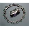 Image 1 : Mexican Sterling Silver and Green Adventurine Quartz Two-Piece Ensemble, Antonio Pineda...