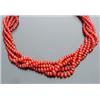 Image 1 : 14-Karat Yellow Gold and Ruby Necklace...