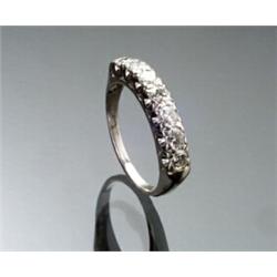 Platinum and Diamond Wedding Band...