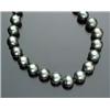 Image 1 : Princess Length Natural Colored Cultured South Sea Pearl and Diamond Necklace, Knotted...