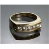 Image 1 : Gentleman's 14-Karat Yellow Gold and Diamond Ring...