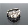 Image 1 : Art Deco Platinum and Diamond Dinner Ring...