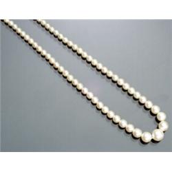 Princess Length Cultured Pearl Necklace, Retailed by Galt & Bro., Inc....