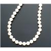 Image 1 : Matinee Length Cultured Pearl Necklace, Knotted...