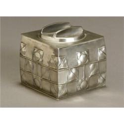 Liberty & Co. 'Tudric' Pewter Biscuit Box...