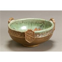 Fulper Pottery 'Shield' Bowl...