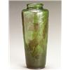 Image 1 : Gallé Fire-Polished Cameo Glass 'Sycamore' Vase...