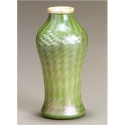 American Iridescent Glass Vase...