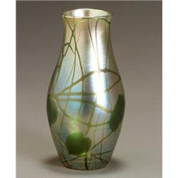 Tiffany Favrile Glass Vase...