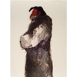 Fritz Scholder (American b. 1937)...