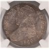 Image 2 : 1829 BUST HALF DOLLAR, NGC MS-61 PRETTY COLORS, VERY UNDER-GRADED IN OUR OPINION