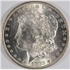 Image 1 : 1883-CC MORGAN SILVER DOLLAR, MS-64  BLAST WHITE!