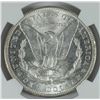 Image 3 : 1891 MORGAN SILVER DOLLAR NGC MS-64