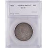 Image 1 : 1832 BUST HALF DOLLAR SEGS AU 55 DOUBLED PROFILE!