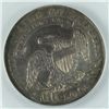 Image 3 : 1834 BUST HALF DOLLAR,SEGS, XF-45 RARE DOUBLED EDGE LETTERS DOUBLED DIE cleaned