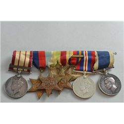 Royal Navy group of seven World War II medals, Royal