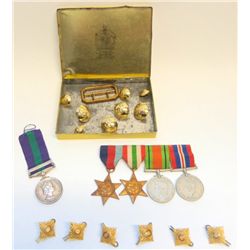 Captain E Taylor R.E.M.E Medal Group General service