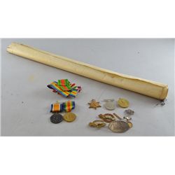 Medal Group PTE J R Gilhespy north'd Fus Great war