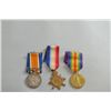 Image 1 : Group of three WWI medals AC or AE Morton Asst. Payr.